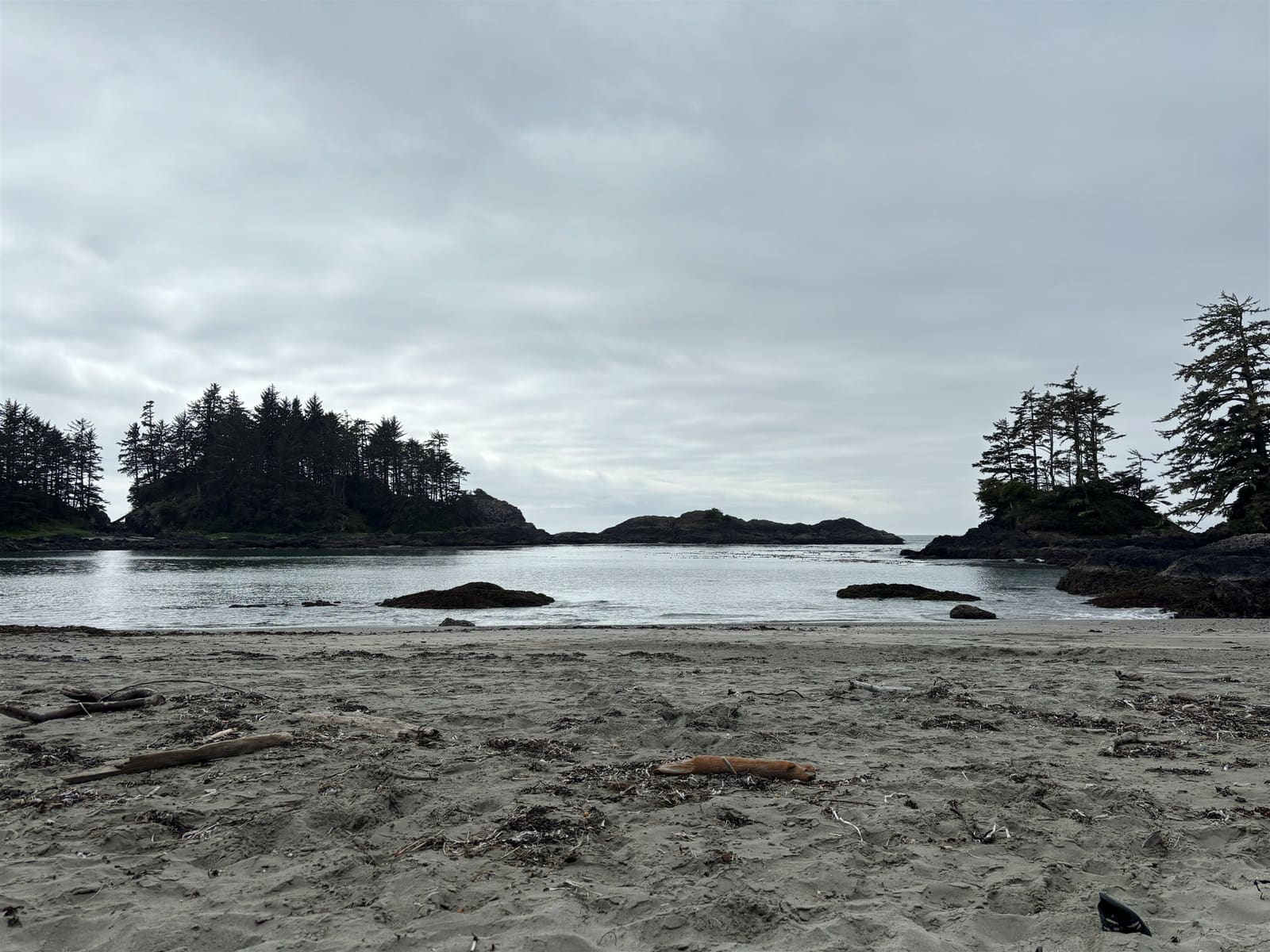 A quiet cove on Vancouver Island's West Coast